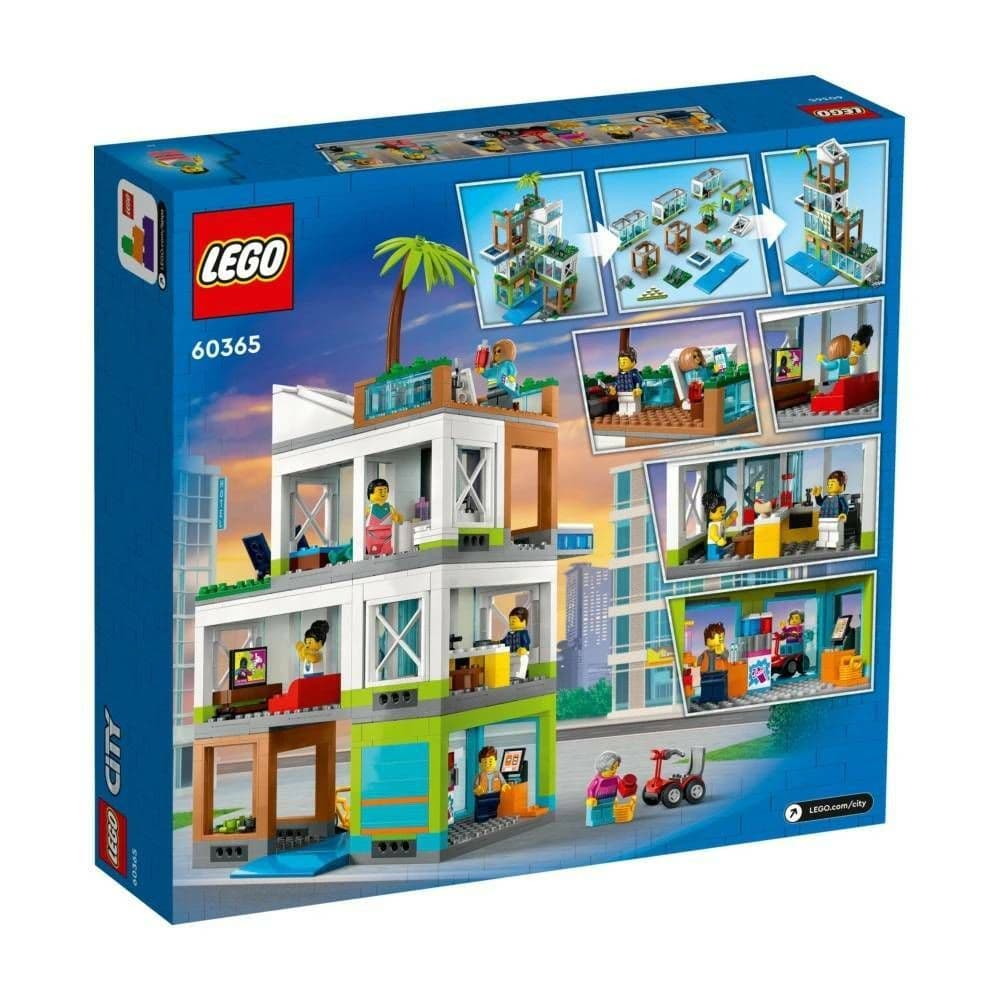 【LEGO 樂高】磚星球〡60365 城市系列 公寓大樓 Apartment Building