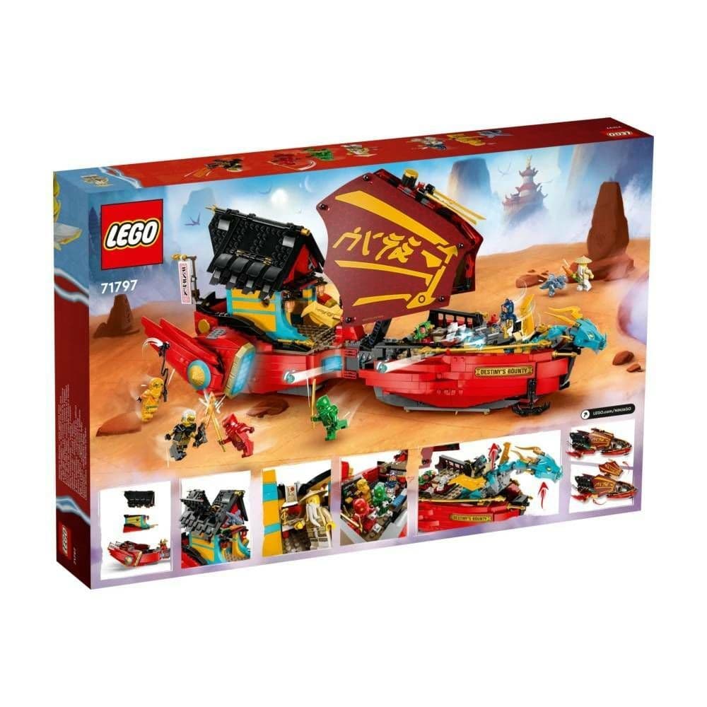 【LEGO 樂高】磚星球〡71797 旋風忍者 忍者終極使命號－與時間賽跑 Destiny’s Bounty - race against time