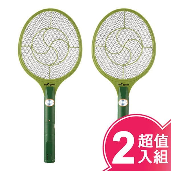 【中華豪井】大眾好拍充電式電蚊拍(超值二入組) ZHEM-2800