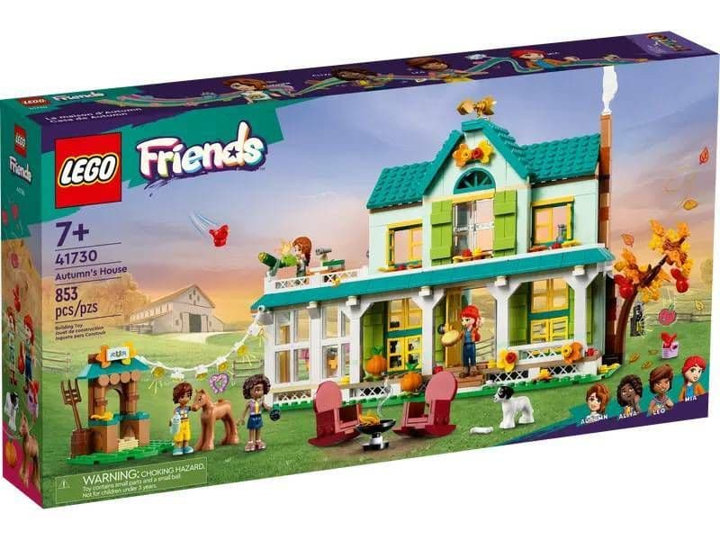 【LEGO 樂高】磚星球〡41730 好朋友系列 小秋的家 Autumn's House