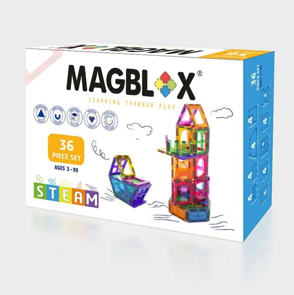 【MAGBLOX】美學磁力片 進階造型組 36 pcs