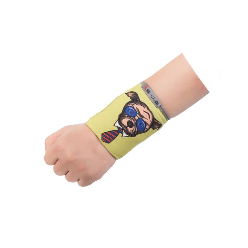 【魔幻布】多功能加壓護腕(芥末綠)