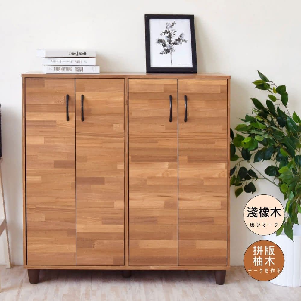 【HOPMA】工業風四門五層鞋櫃 台灣製造 玄關櫃 收納櫃 邊櫃 鞋架