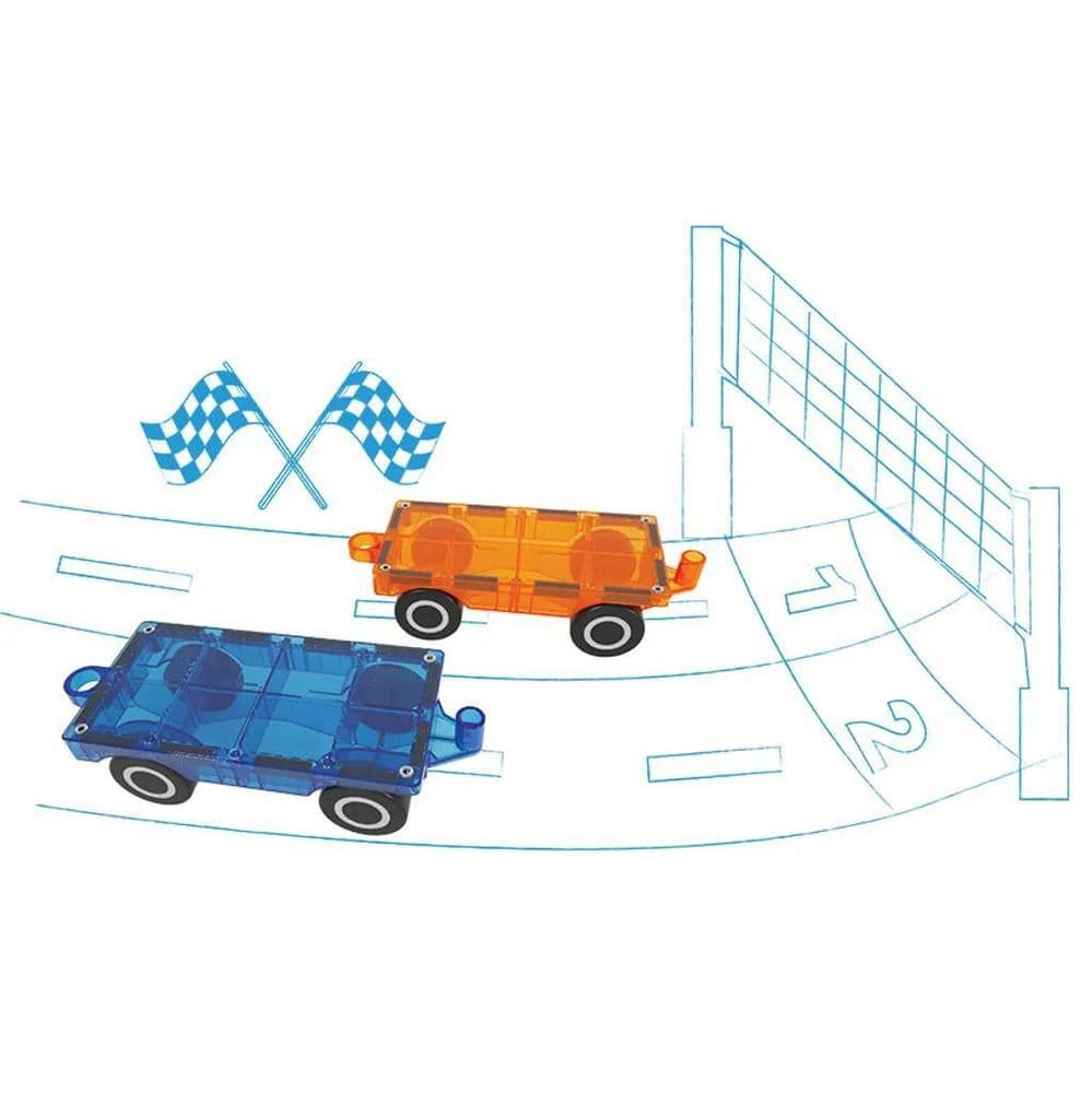 【MAGBLOX】磁力車車 棉花糖 (2pcs) (共兩款封面隨機出貨)