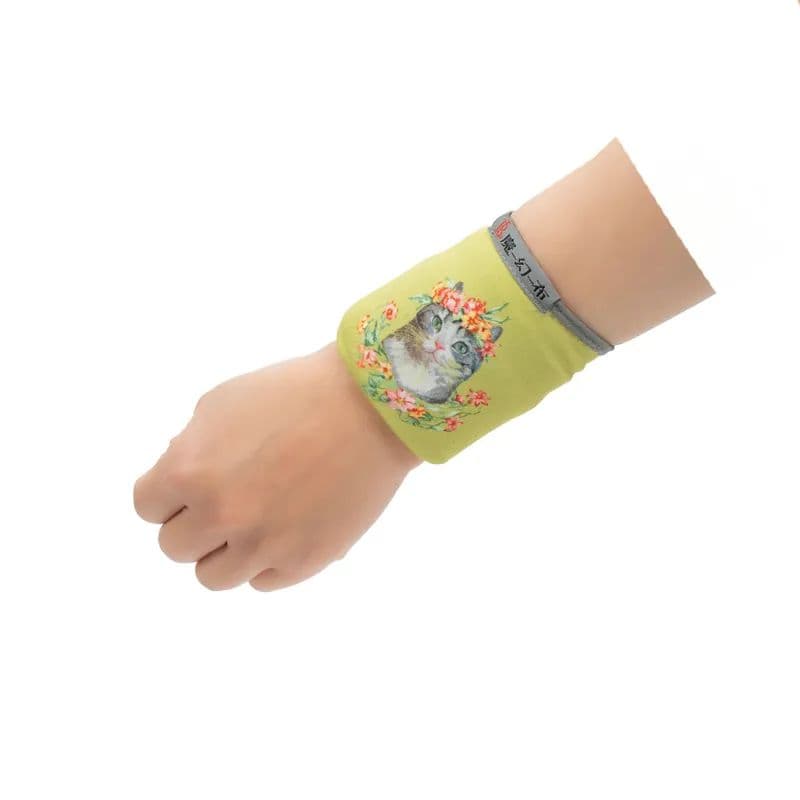 【魔幻布】多功能加壓護腕(芥末綠)