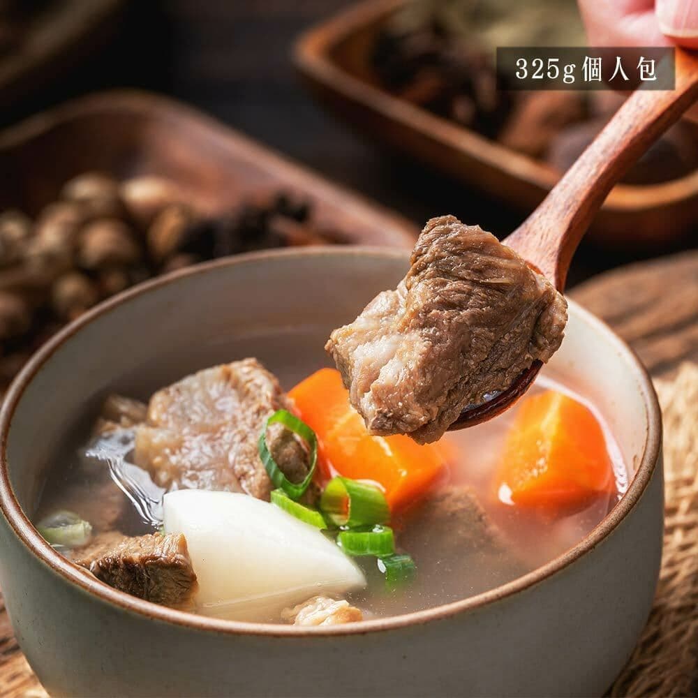【野人舒食】清燉牛肉湯325g *10入