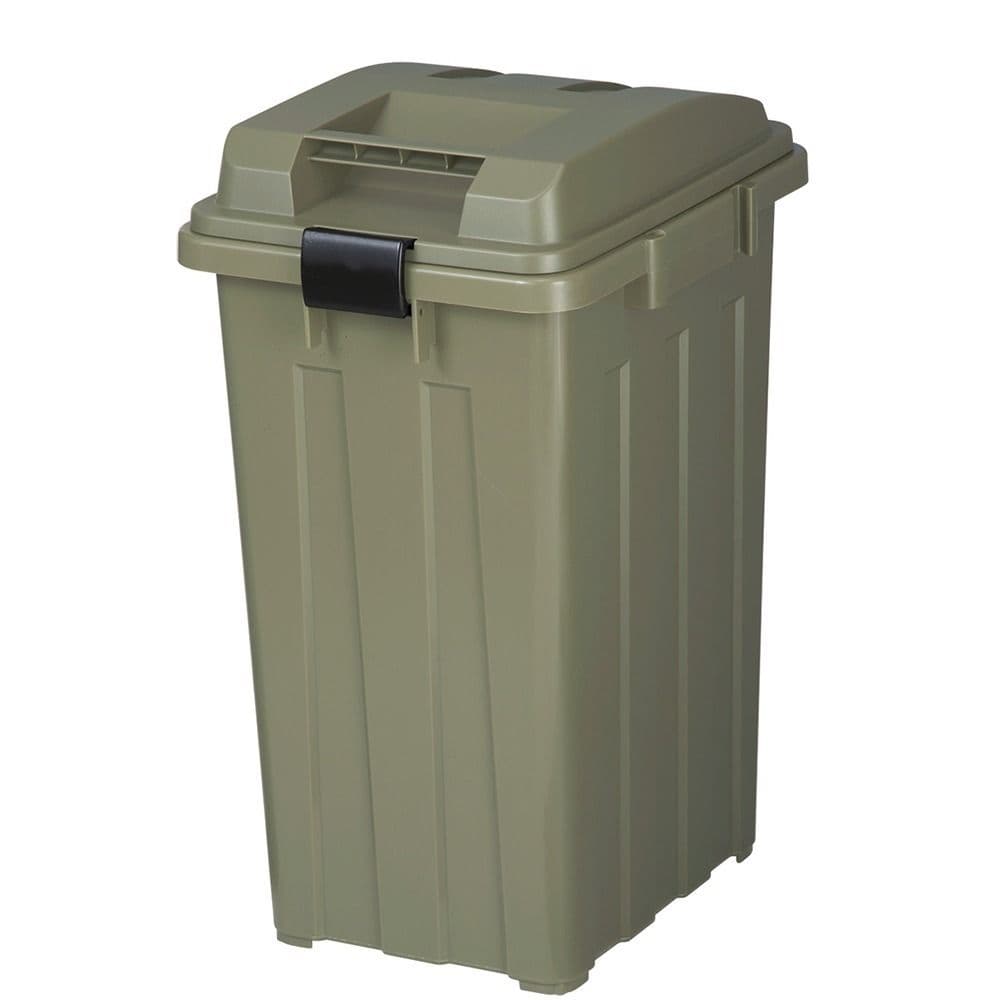 【TONBO】戶外連結垃圾桶-大地色 45L