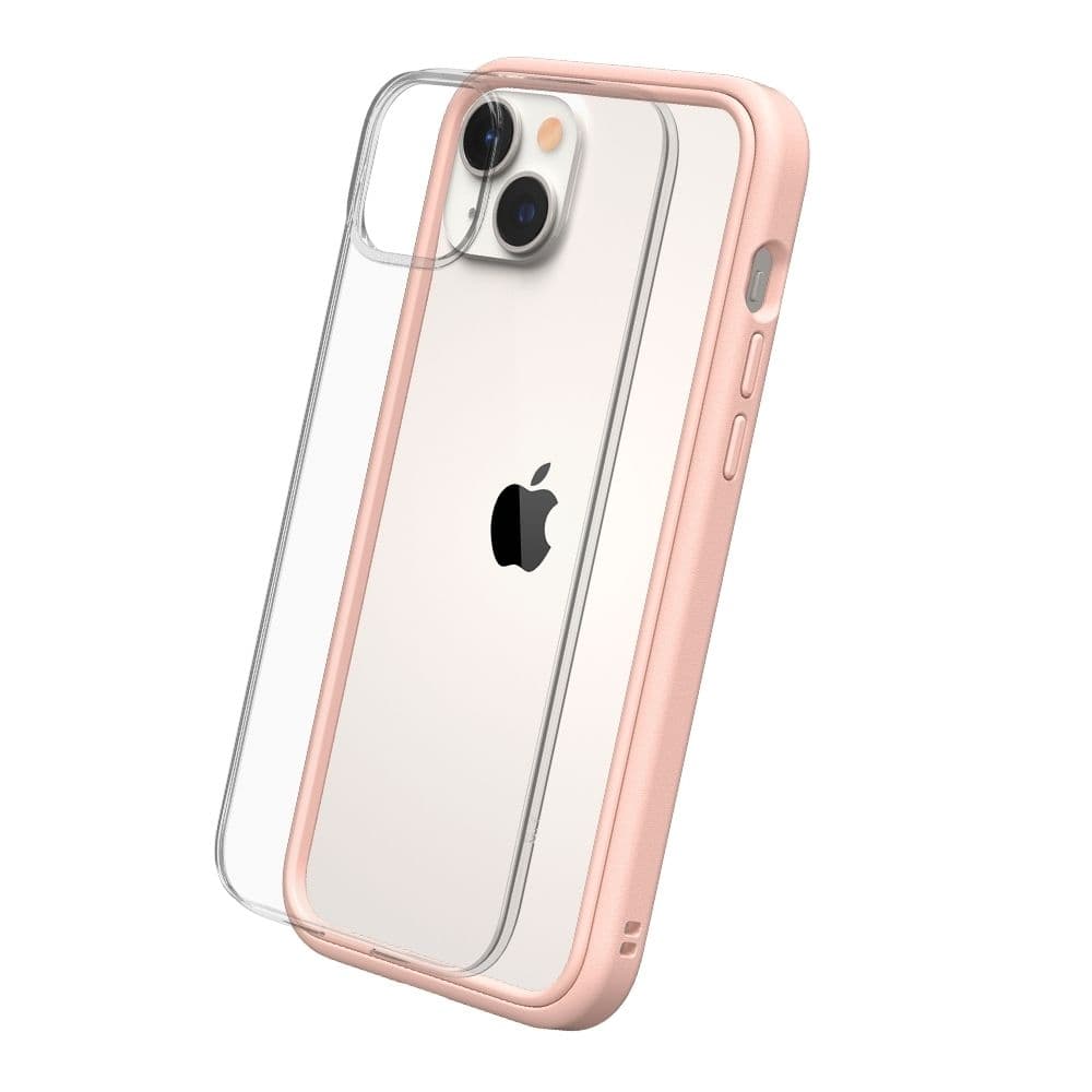【犀牛盾】Apple iPhone 14 Plus (6.7吋) Mod NX 防摔背蓋兩用殼(原廠公司貨)-櫻花粉