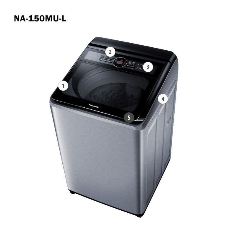 【Panasonic 國際牌】【NA-150MU-L】15公斤定頻直立式洗衣機(含標準安裝)
