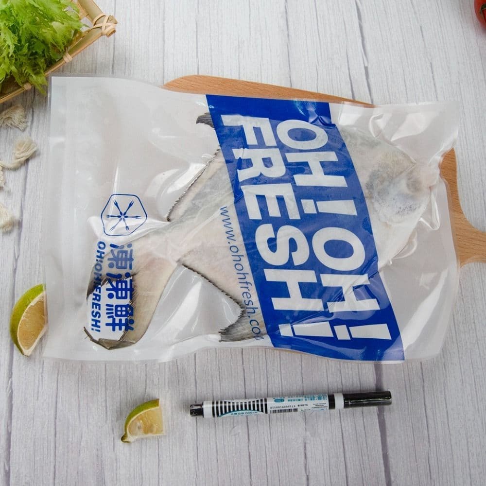 【凍凍鮮】鮮凍野生白鯧 300-350g*4入組