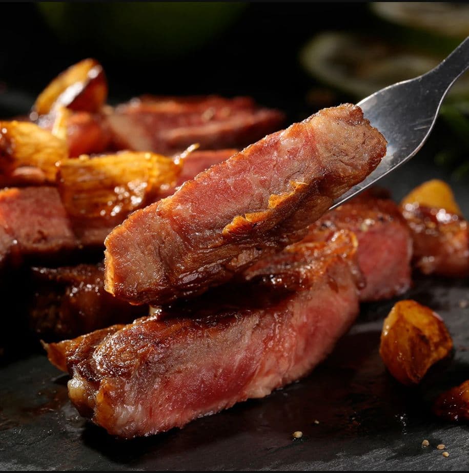 【華得水產】美國安格斯CHOICE板腱嫩肩牛排4包(500g 約4-5片 /包)