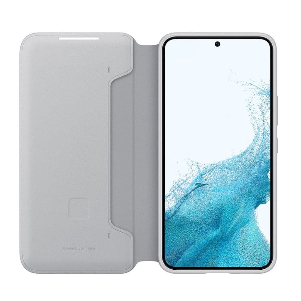 【Samsung 三星】Galaxy S22 5G 原廠LED皮革翻頁式皮套