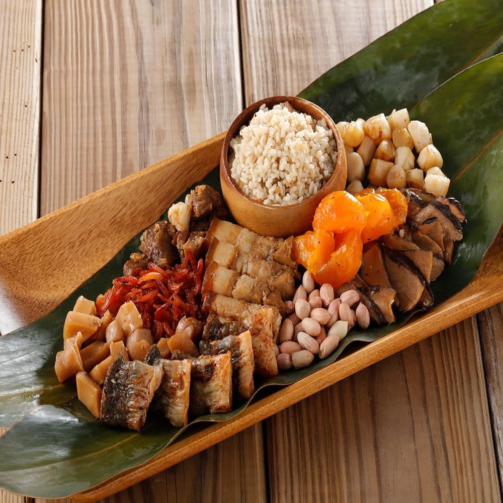 【華得水產】東港蒲燒鰻魚干貝粽5粒組(180g/粒)(端午節/肉粽)
