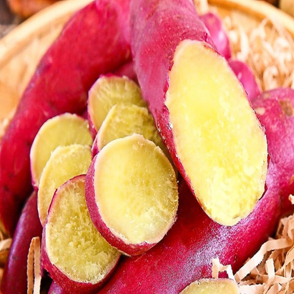 【綠之醇】A級輕食養生紅皮栗子地瓜5包組 (700g)