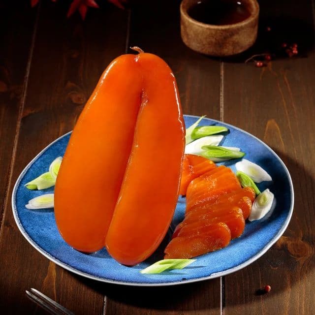 【華得水產】東港野生烏魚子禮盒1盒(4兩/片/盒附提袋x1)(年節禮盒/過年/春節/送禮/年菜)