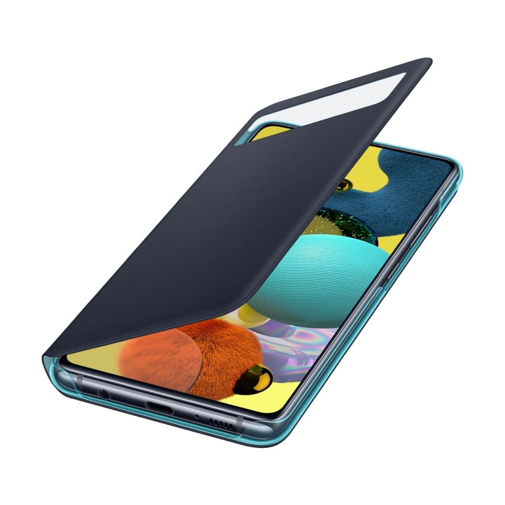 【Samsung 三星】Galaxy A51 5G 原廠透視感應皮套 (台灣公司貨)