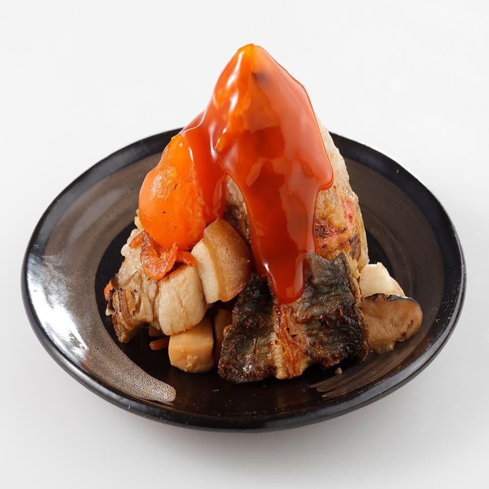 【華得水產】東港蒲燒鰻魚干貝粽5粒組(180g/粒)(端午節/肉粽)