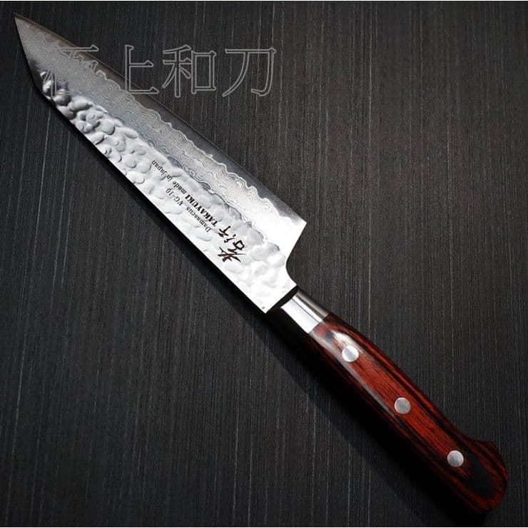 【極上和刀】堺孝行 劍型三德刀 33層槌目大馬士革VG10 160mm(7399)日本進口菜刀 劍形牛刀