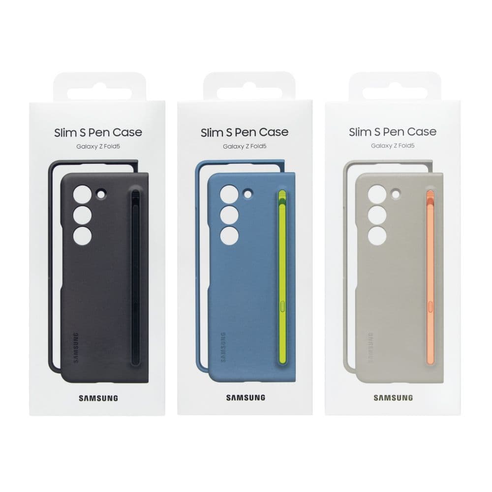 【Samsung 三星】Galaxy Z Fold5 原廠薄型保護殼 ( 附 S Pen ) EF-OF94PC