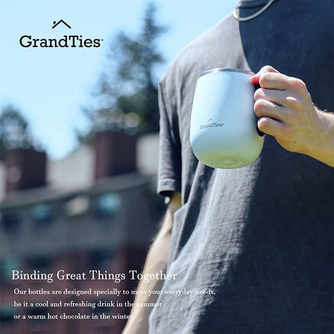 【GrandTies】滑蓋式460ML真空不鏽鋼保溫杯/馬克杯-8色任選