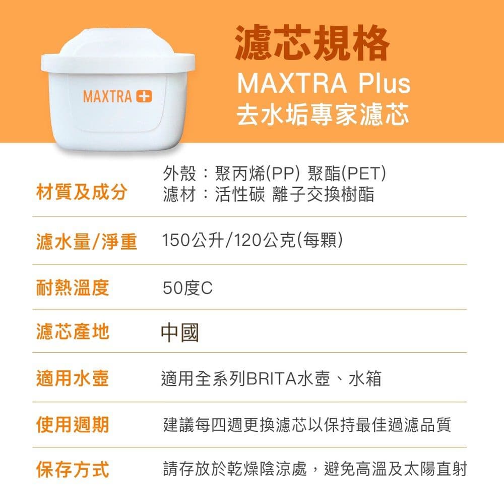【BRITA】MAXTRA PRO濾芯-去水垢專家18入