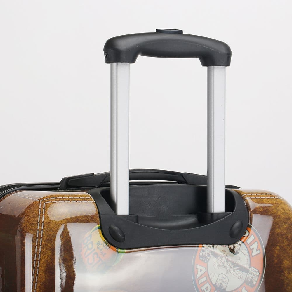 【DISEGNO】24吋仿古拉鍊行李箱