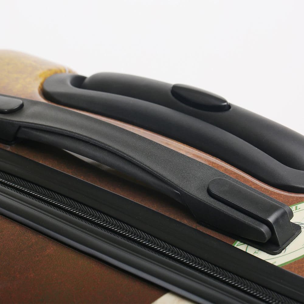 【DISEGNO】24吋仿古拉鍊行李箱