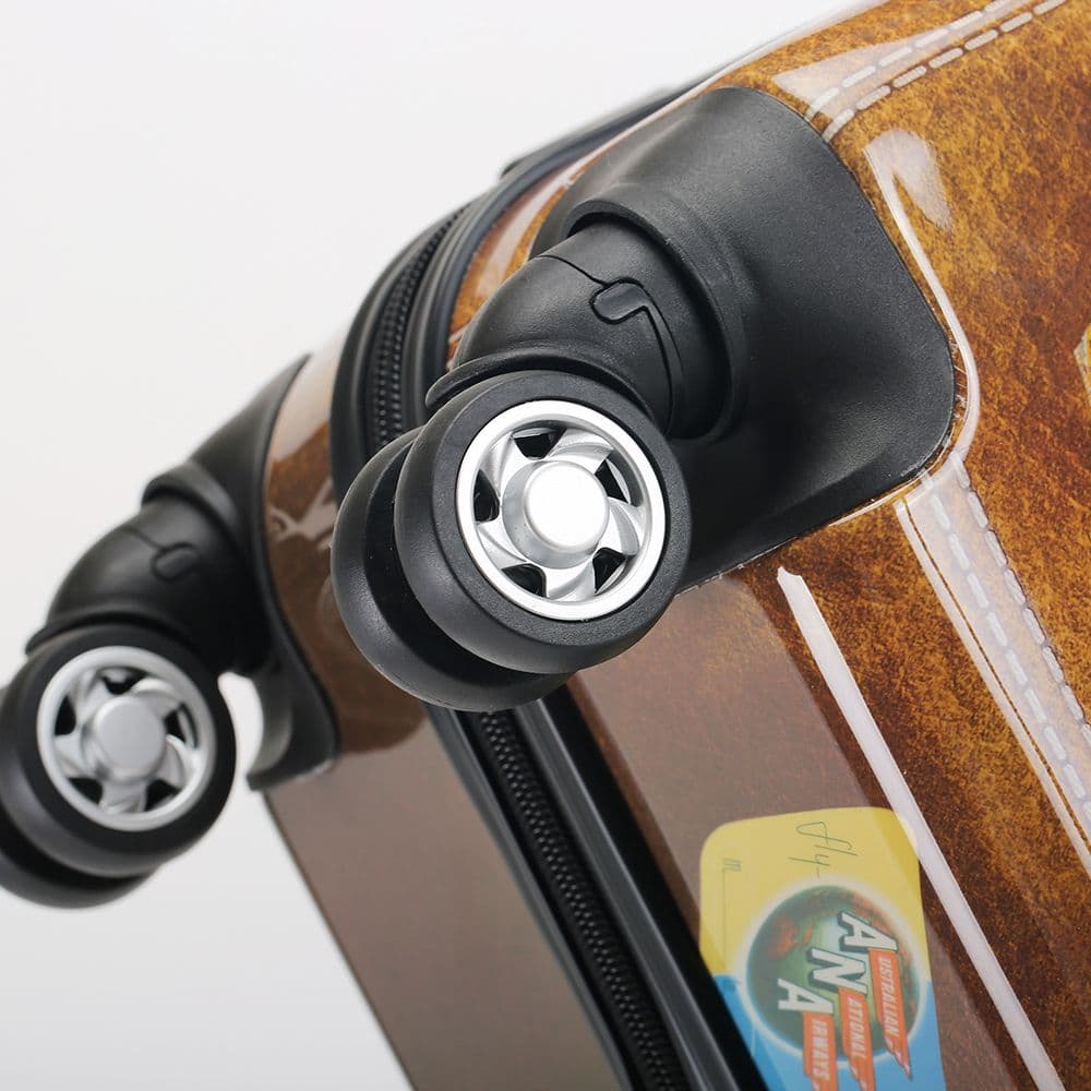 【DISEGNO】24吋仿古拉鍊行李箱