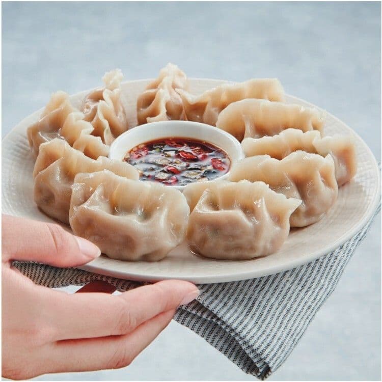 【大成食品】家傳雞肉水餃 香甜玉米濃湯| 香蔥雞汁 660g(約30粒)X5包