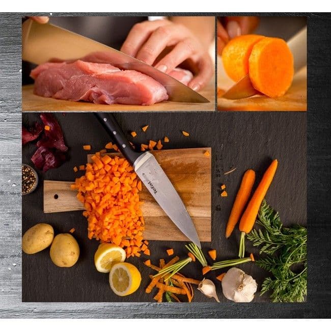 【Tefal 特福】冰鑄不鏽鋼系列主廚刀20CM SE-K2320214