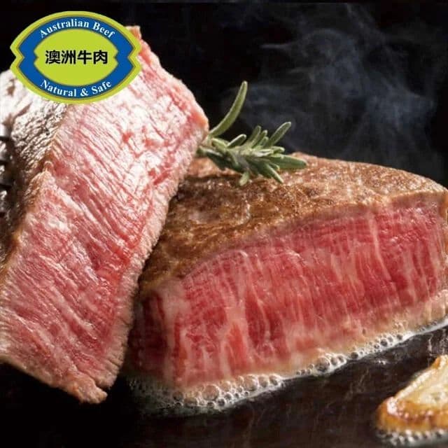 【勝崎生鮮】澳洲日本種M9+極厚切和牛牛排8片組(300克/片)