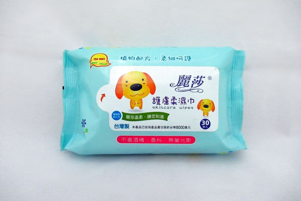 【麗莎】嬰兒潔膚柔濕巾30抽x24包