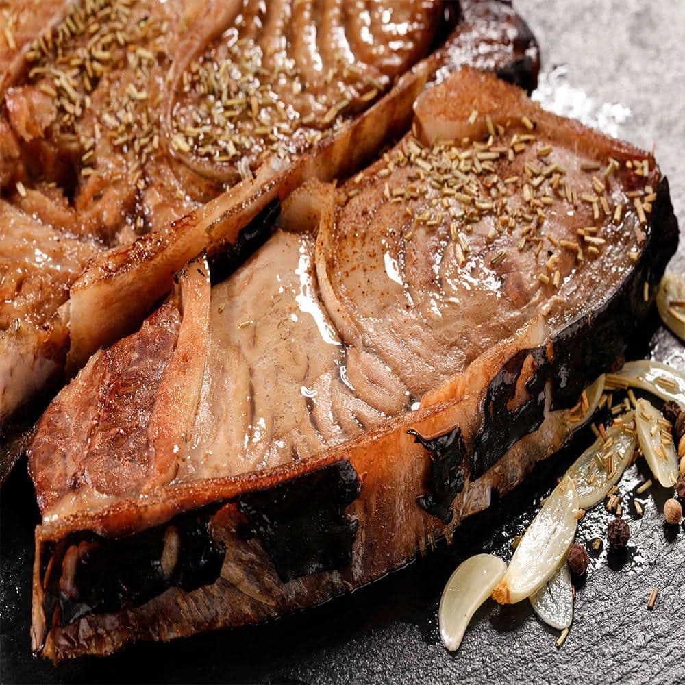 【華得水產】東港黑鮪魚頭殼耳邊肉8包組(300g/包)