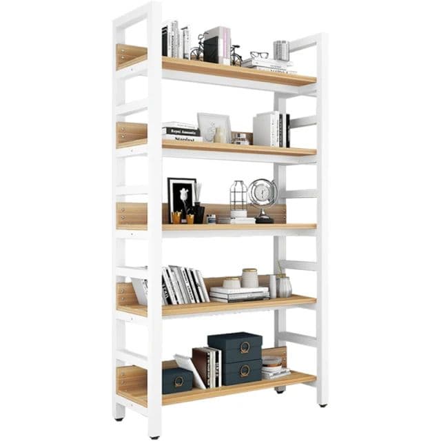 【慢慢家居】加大尺寸超耐重五層置物架-層板可調(W120x34x182cm)