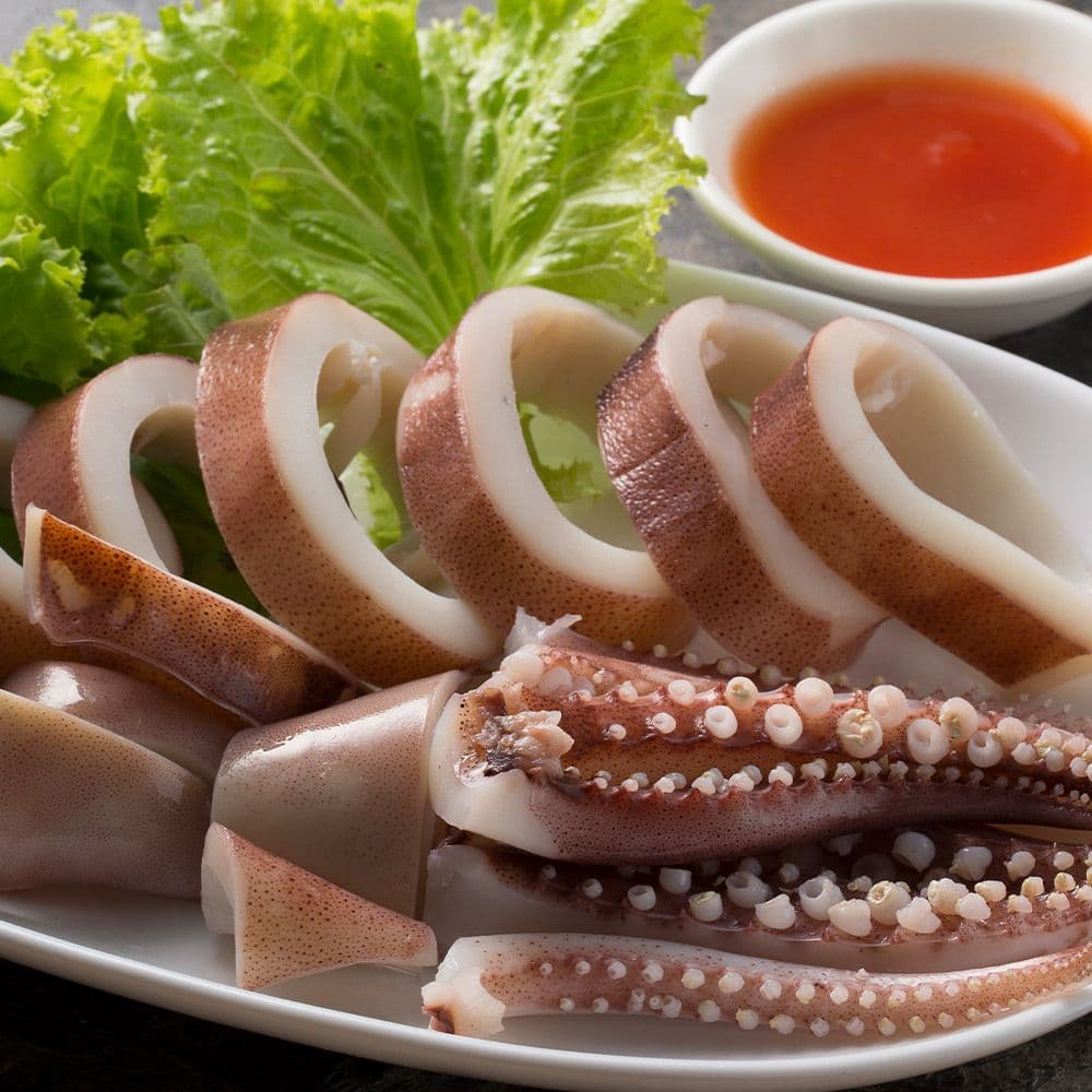 【元家】鮮甜魷魚冰卷8包(225g/包)免運組