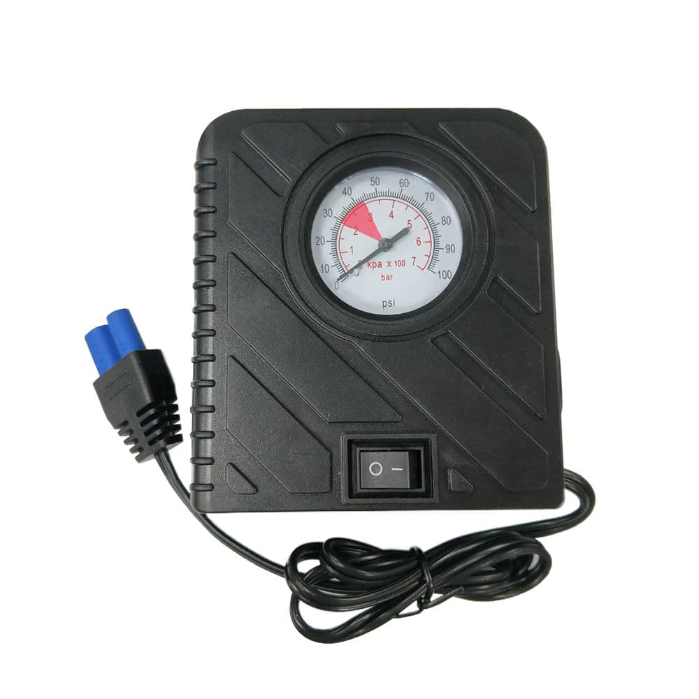【任e行】V1 便攜式多功能打氣機 救車行動電源打氣機(附胎壓計 打氣轉接頭 充氣球針)
