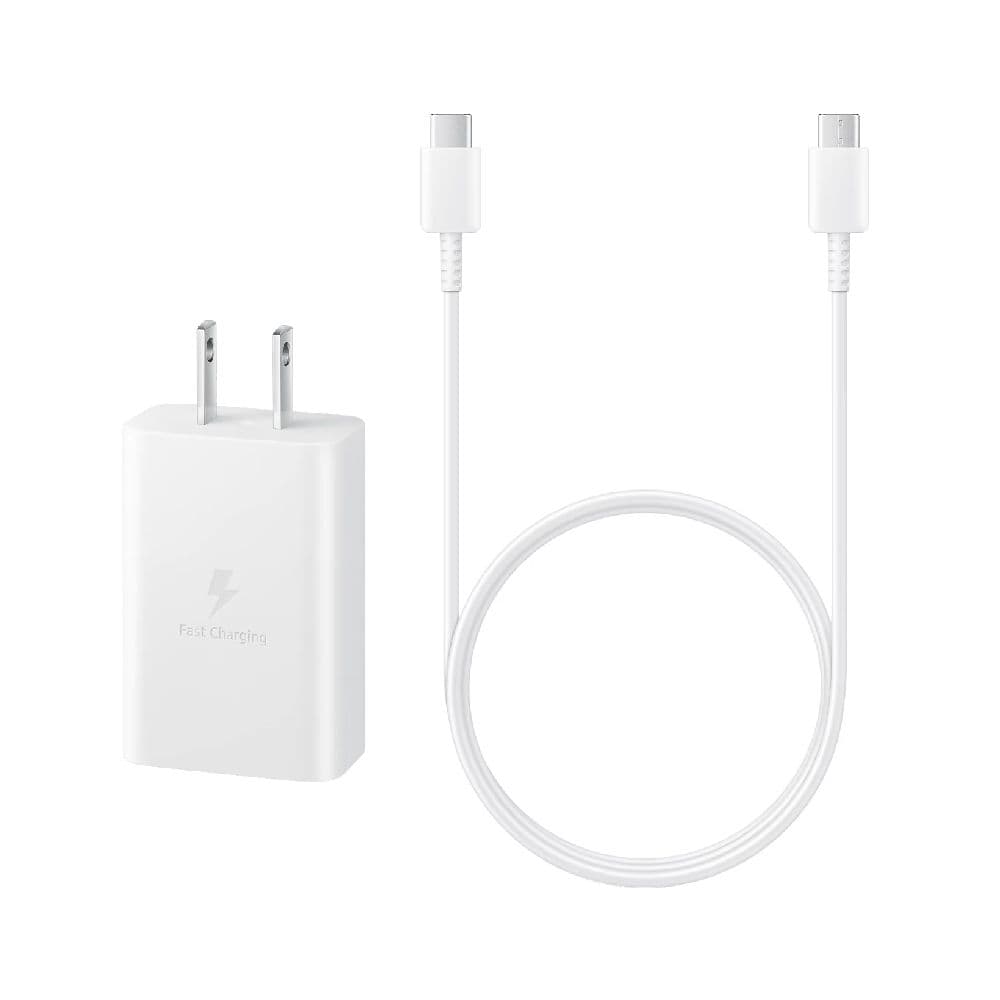 【Samsung 三星】原廠 15W 快充旅充組 Type C_內含雙Type C線【EP-T1510/台灣公司貨】