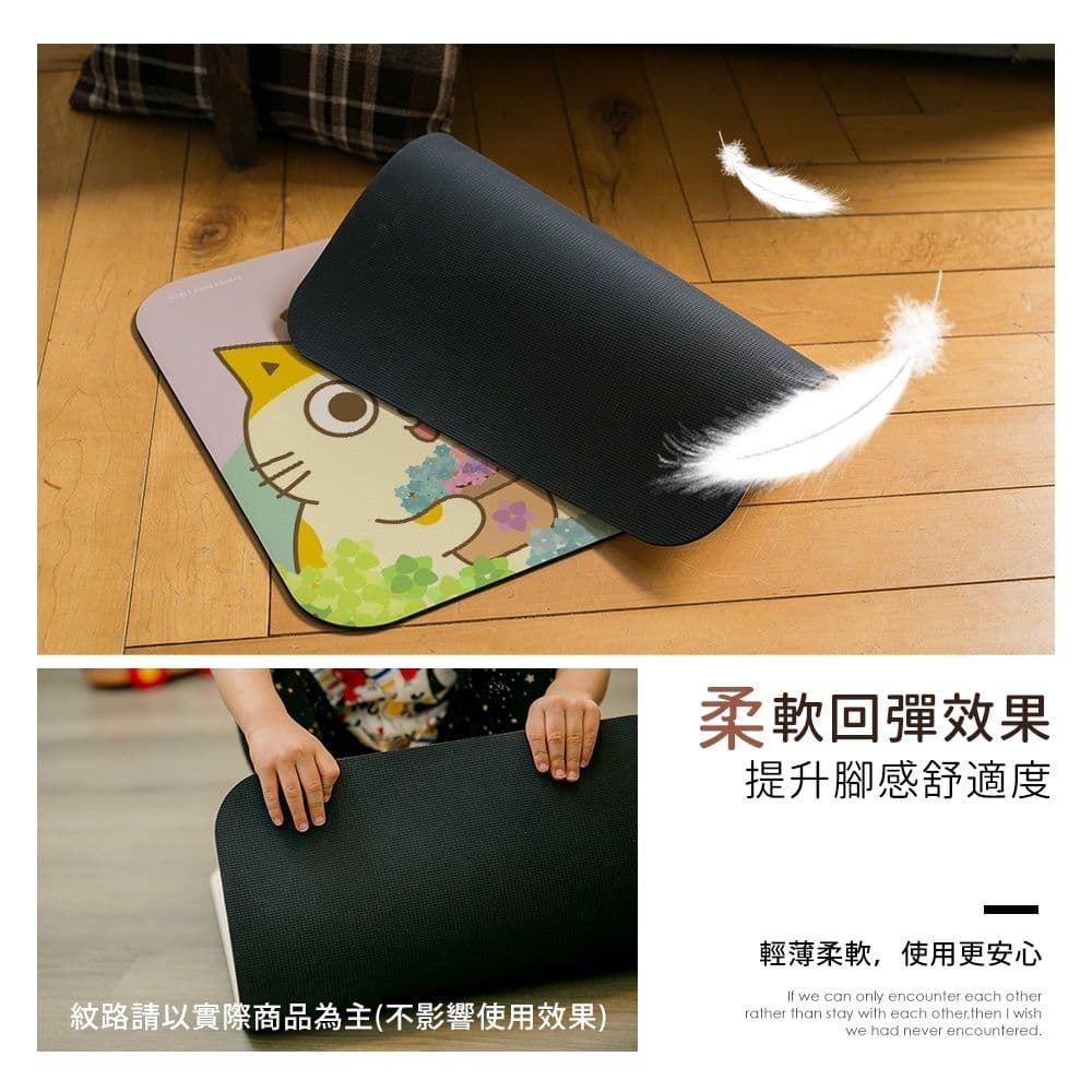 【收納王妃】軟式珪藻土吸水地墊 軟式地墊 矽藻土 60x40x0.5cm