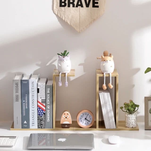 【慢慢家居】高質感簡約伸縮書架(2入)