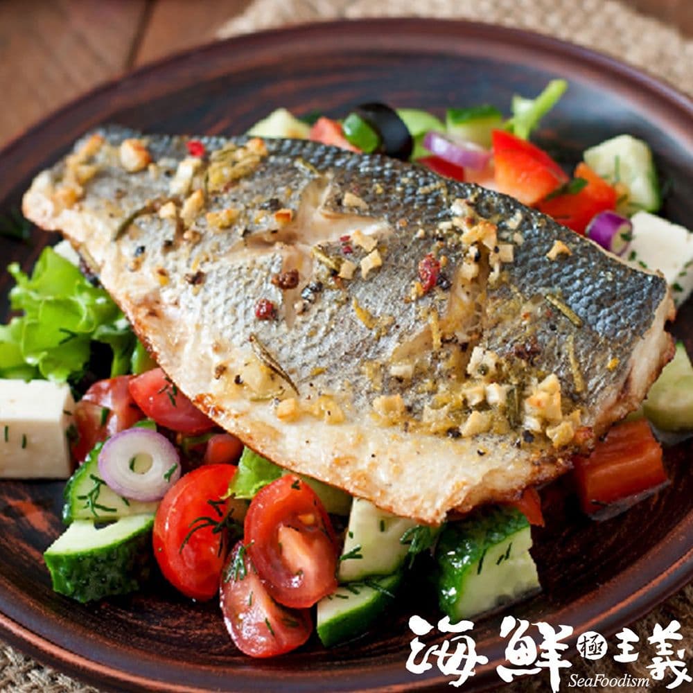 【海鮮主義】臺灣產鮮嫩鱸魚片10包(200g±10%/包)