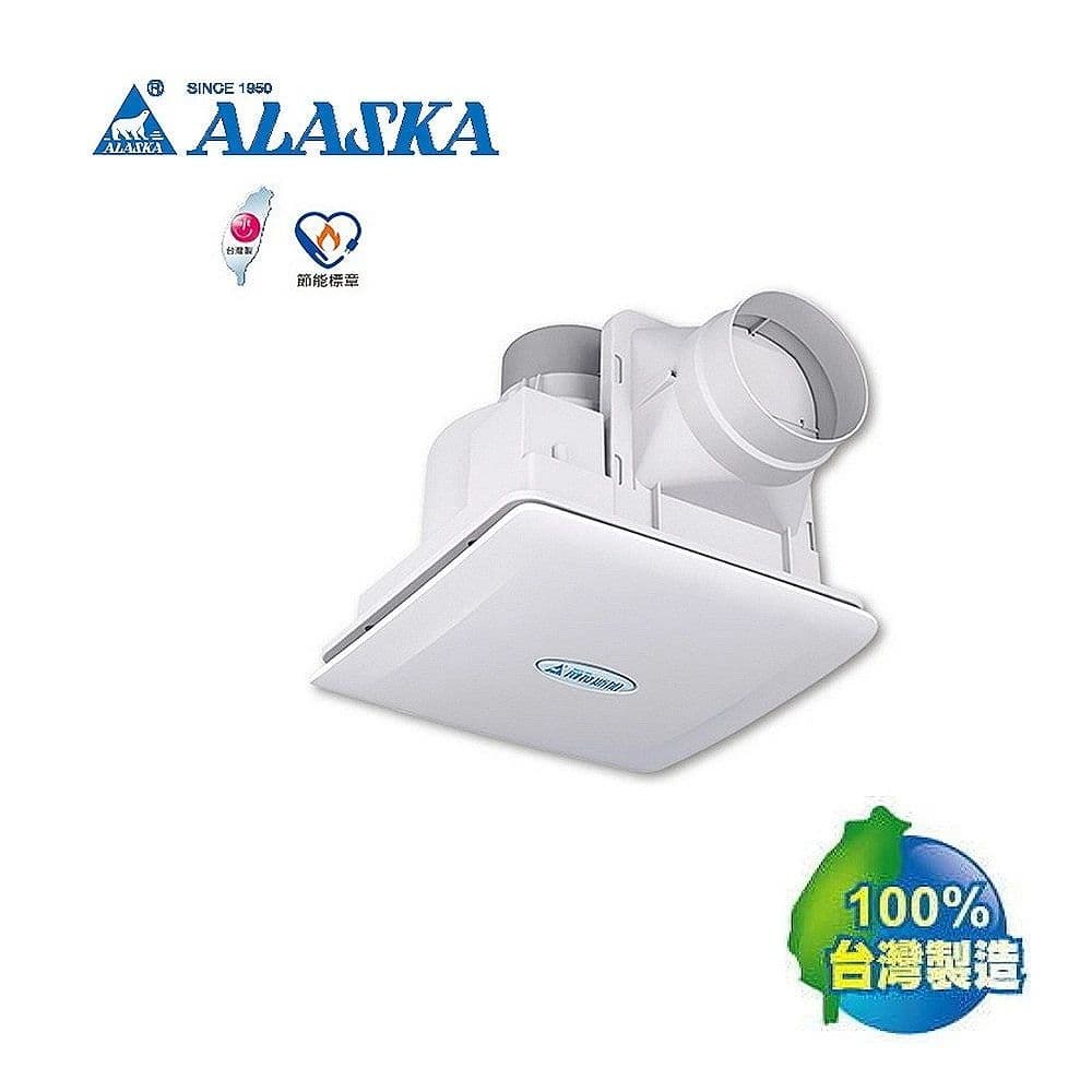 【ALASKA 阿拉斯加】直流變頻換氣扇-738D(定風量)