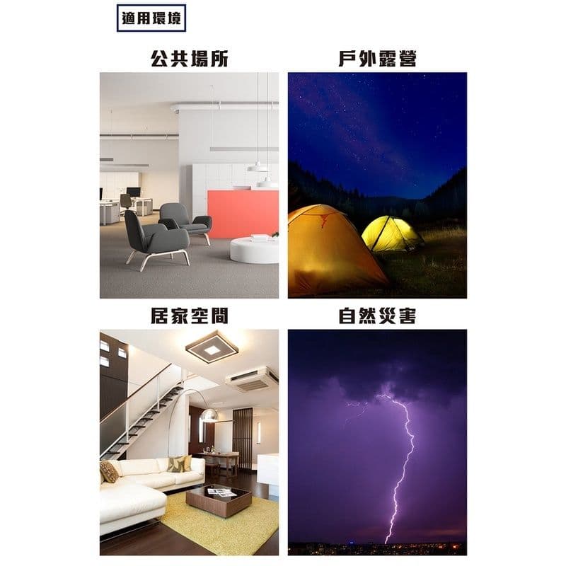 【太星電工】夜神LED緊急停電照明燈 36LED 白光 /EM-130-36個檢 IGA9002