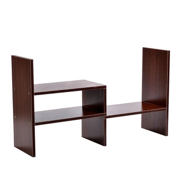 【慢慢家居】高質感簡約伸縮書架(2入)