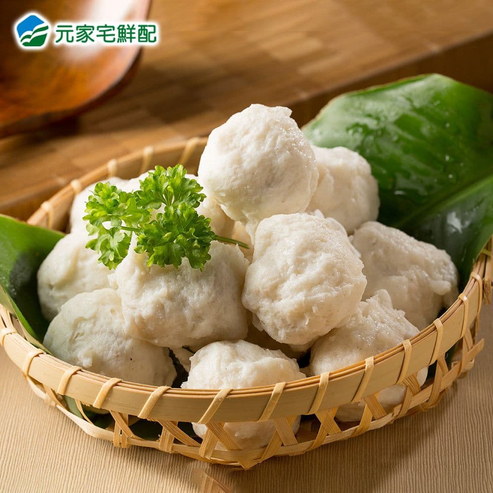 【元家】鮮Q花枝丸2包(600g/包)