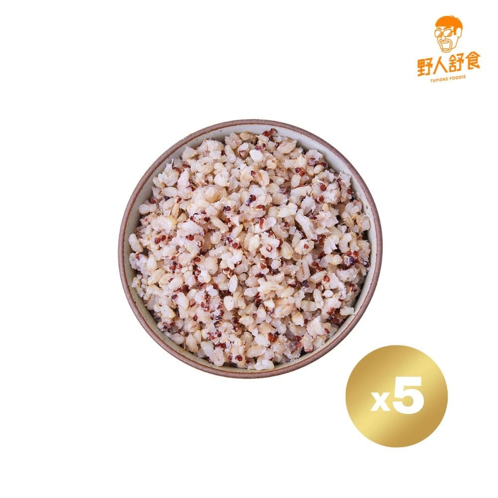 【野人舒食】紅藜大麥糙米飯200g *5入