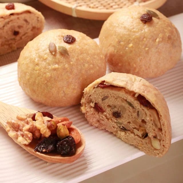 【方王媽媽堅果饅頭】饅頭-2袋組(5顆/袋)/8種口味任選