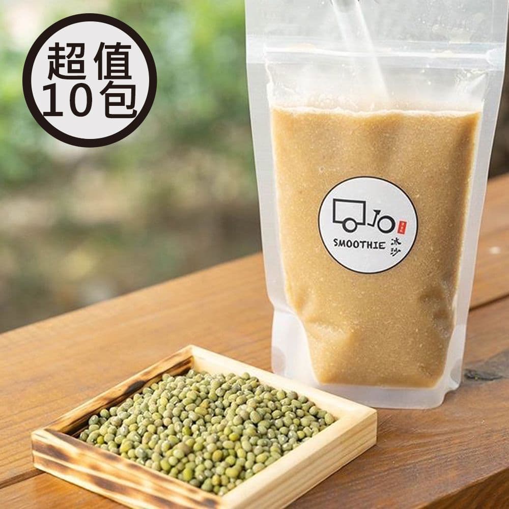 【JOE SMOOTHIE】綠豆冰沙400ml(10包/箱)-接單現做,下訂後3個工作天內出貨