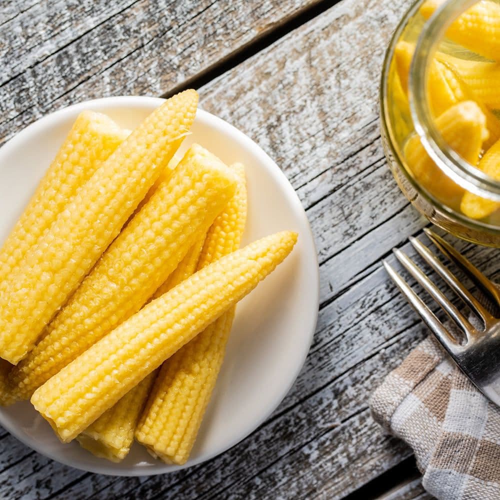 【協承】(免運)冷凍黃金玉米筍1000gx5包組