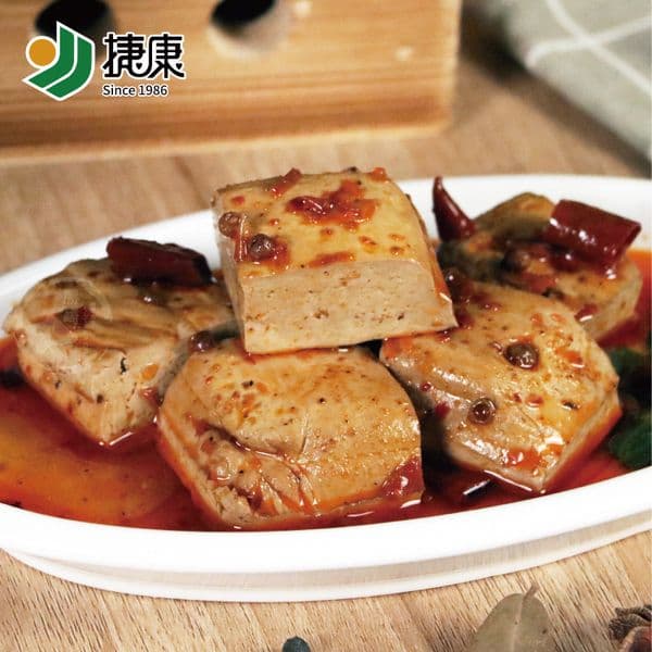 【勝崎生鮮】麻辣臭豆腐5盒組(450公克/1盒)