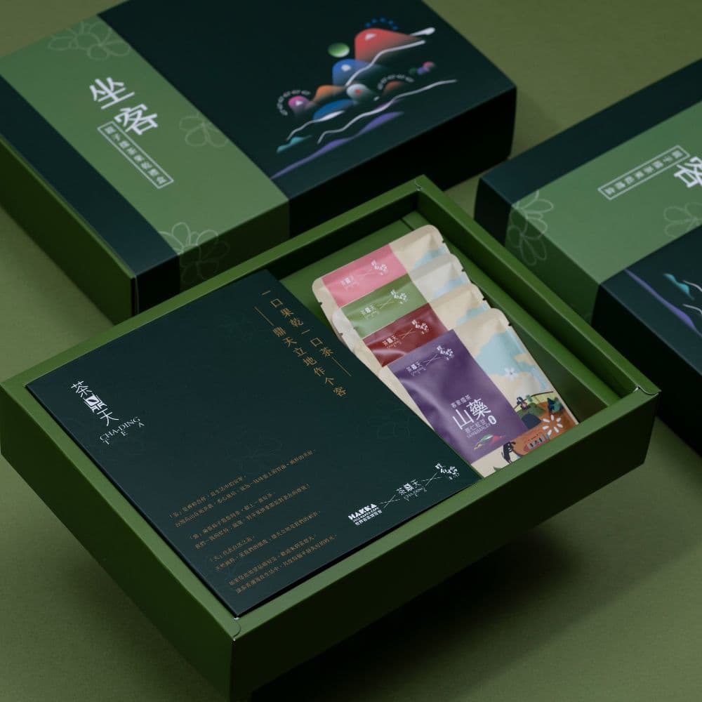 【茶鼎天】【茶鼎天X璞鈺擂茶】坐客 - 親子擂茶果乾 世客博限定聯名禮盒(過年/禮盒/送禮)